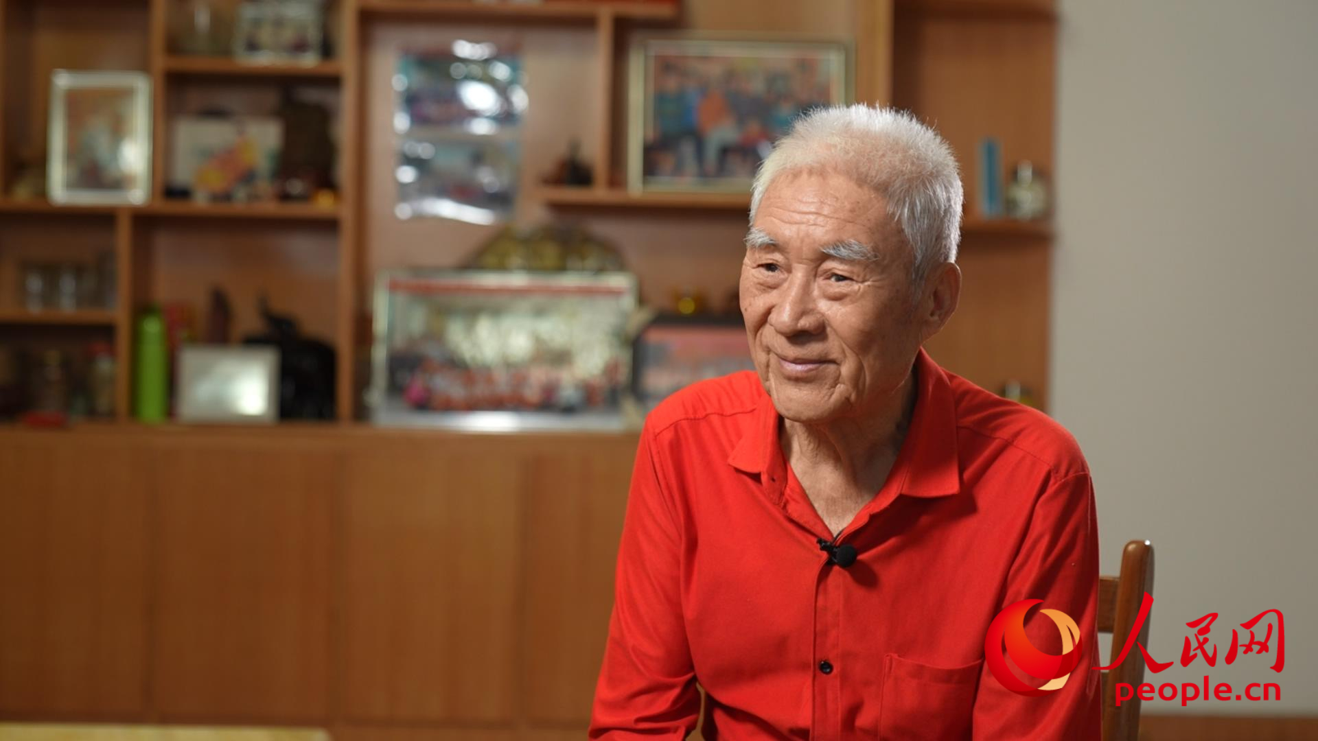 馬太生接受人民網(wǎng)采訪。人民網(wǎng) 周靜圓攝